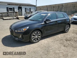 2018 Hyundai Elantra GT with VIN KMHH35LEXJU039957, listed as a Copart auction lot 52302165 with 51,814 mi miles and Salvage Title. Bid and sale history available at carsss.com. Image 1.