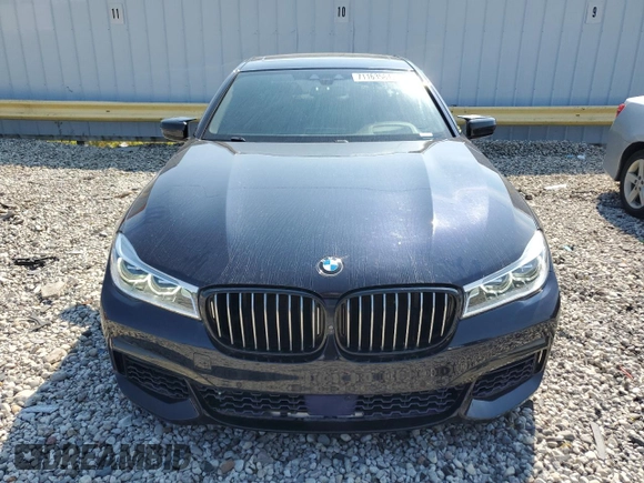 2017 BMW 7 Series with VIN WBA7F2C39HG423187, listed as a Copart auction lot 71163584 with 148,229 mi miles and Non Repairable. Bid and sale history available at DreamBid. Image 5.