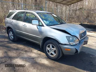 2000 Lexus RX 300 with VIN JT6HF10U5Y0130790, listed as a IAAI auction lot 41903189 with 192,449 mi miles. Bid and sale history available at carsss.com. Image 1.