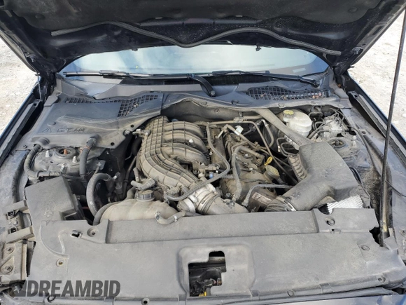 2017 Ford Mustang V6 with VIN 1FATP8EM9H5343722, listed as a Copart auction lot 56853995 with 170,646 mi miles and Salvage title. Bid and sale history available at DreamBid. Image 11.