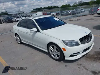 2011 Mercedes-Benz C 300 Sport with VIN WDDGF8BB6BR159877, listed as a IAAI auction lot 42371398 with 122,515 mi miles and . Bid and sale history available at DreamBid. Image 1.