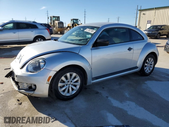 2013 Volkswagen Beetle Entry with VIN 3VWFP7AT3DM654787, listed as a Copart auction lot 47782795 with 171,110 mi miles and Clean Title. Bid and sale history available at DreamBid. Image 1.