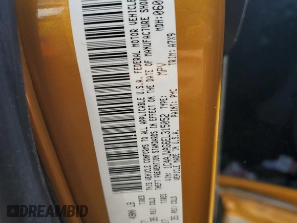 2014 Jeep Wrangler Sport with VIN 1C4AJWAG6EL315052, listed as a Copart auction lot 48494835 with 82,756 mi miles and Salvage Title. Bid and sale history available at carsss.com. Image 13.