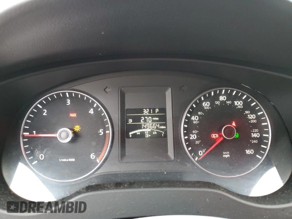 2014 Volkswagen Jetta TDI w/Premium with VIN 3VWLL7AJ6EM431528, listed as a Copart auction lot 48717075 with 149,664 mi miles and Salvage title. Bid and sale history available at DreamBid. Image 9.