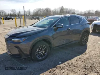 2024 Lexus NX with VIN 2T2AGCEZXRC037869, listed as a Copart auction lot 45483365 with 8,176 mi miles and Salvage Title. Bid and sale history available at carsss.com. Image 1.