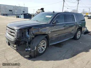 2015 GMC Yukon XL SLT with VIN 1GKS2HKC0FR571134, listed as a Copart auction lot 51175375 with 0 mi miles and Clean Title. Bid and sale history available at carsss.com. Image 1.