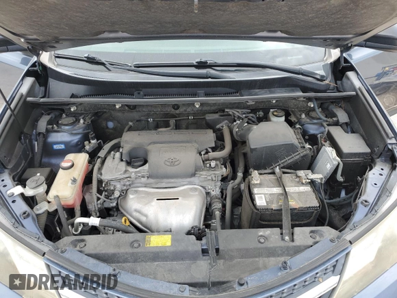 2014 Toyota RAV4 LE with VIN JTMZFREV6ED035544, listed as a Copart auction lot 64265445 with 105,430 mi miles and Salvage title. Bid and sale history available at DreamBid. Image 11.