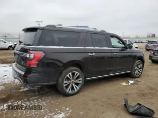 2021 Ford Expedition Max Limited с VIN 1FMJK2AT0MEA62831, выставлен на аукционе Copart как лот 46127195 с пробегом 25 974 миль миль и Списание • Salvage title. История ставок и продаж доступна на DreamBid. Изображение 3.