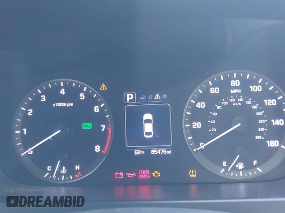 2017 Hyundai Sonata SE with VIN 5NPE24AF2HH540622, listed as a IAAI auction lot 41626257 with 85,476 mi miles and . Bid and sale history available at DreamBid. Image 7.