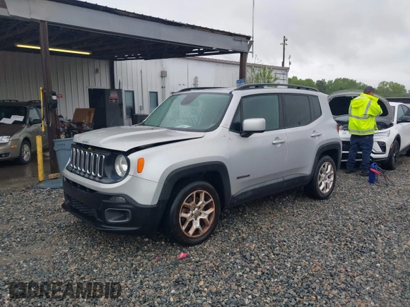 2017 Jeep Renegade Latitude with VIN ZACCJABB1HPF16811, listed as a IAAI auction lot 41961507 with 146,367 mi miles and . Bid and sale history available at DreamBid. Image 17.