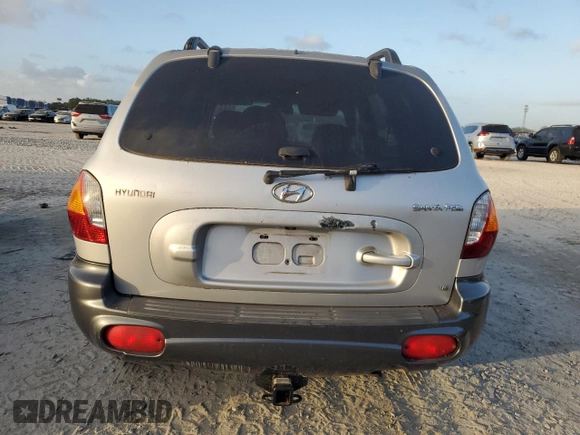 2001 Hyundai Santa Fe GLS with VIN KM8SC83DX1U090034, listed as a Copart auction lot 79499434 with 170,605 mi miles and Clean Title. Bid and sale history available at carsss.com. Image 6.