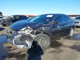 2015 Nissan Sentra S with VIN 3N1AB7AP0FY235177, listed as a IAAI auction lot 41406262 with 97,570 mi miles. Bid and sale history available at carsss.com. Image 17.