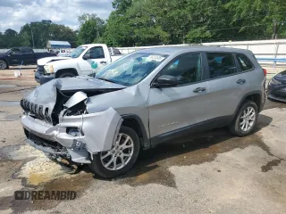 2015 Jeep Cherokee Sport z VIN 1C4PJLAB7FW536303, wystawiony jako Copart lot #56233885 z przebiegiem 150 883 mil mil oraz Szkoda całkowita • Salvage title. Historia ofert i sprzedaży dostępna na DreamBid. Obrazek 1.