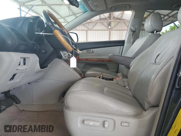2006 Lexus RX 330 z VIN 2T2GA31UX6C046203, wystawiony jako Copart lot #59907185 z przebiegiem 251 608 mil mil oraz Szkoda całkowita • Salvage title. Historia ofert i sprzedaży dostępna na DreamBid. Obrazek 7.