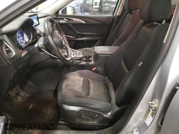 2018 Mazda CX-9 Sport with VIN JM3TCBBY5J0206569, listed as a Copart auction lot 46596295 with 113,492 mi miles and Salvage Title. Bid and sale history available at carsss.com. Image 7.