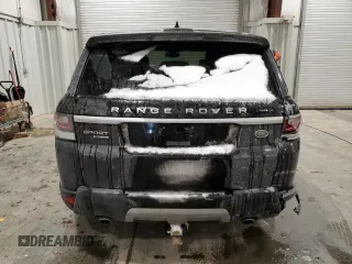 2017 Land Rover Range Rover Sport HSE with VIN SALWR2FK6HA168955, listed as a Copart auction lot 45399925 with 88,565 mi miles and Non Repairable. Bid and sale history available at carsss.com. Image 6.