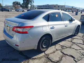 2014 Nissan Sentra SV with VIN 3N1AB7AP6EL671852, listed as a IAAI auction lot 41392301 with 131,539 mi miles. Bid and sale history available at carsss.com. Image 4.