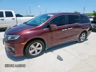 2018 Honda Odyssey EX с VIN 5FNRL6H57JB094379, выставлен на аукционе Copart как лот 60892985 с пробегом 90 582 миль миль и Чистый • Clean title. История ставок и продаж доступна на DreamBid. Изображение 1.