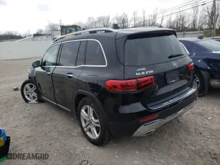 2020 Mercedes-Benz GLB with VIN WDC4M4HB0LW007383, listed as a Copart auction lot 67583512 with 42,480 mi miles. Bid and sale history available at carsss.com. Image 2.