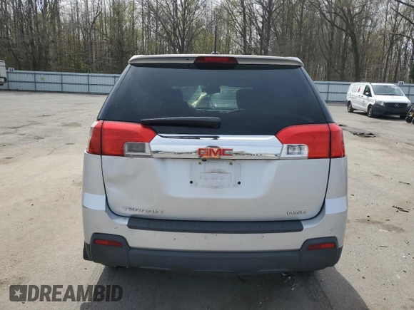 2015 GMC Terrain SLE with VIN 2GKFLVEK4F6436752, listed as a Copart auction lot 53695535 with 144,038 mi miles and Salvage title. Bid and sale history available at DreamBid. Image 6.
