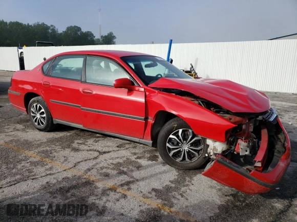 2004 Chevrolet Impala with VIN 2G1WF52E749145863, listed as a Copart auction lot 56551995 with 224,117 mi miles and Salvage title. Bid and sale history available at DreamBid. Image 4.