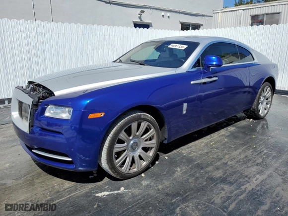 2015 Rolls-Royce Wraith with VIN SCA665C55FUX85086, listed as a Copart auction lot 48961135 with 31,124 mi miles and Salvage Title. Bid and sale history available at carsss.com. Image 1.