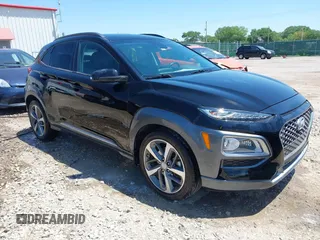 2021 Hyundai Kona Limited with VIN KM8K3CA52MU667416, listed as a IAAI auction lot 42307013 with 36,542 mi miles and . Bid and sale history available at DreamBid. Image 1.