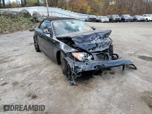 2011 BMW 1 Series 135i with VIN WBAUN7C50BVM24185, listed as a Copart auction lot 79507574 with Not provided miles and Salvage title. Bid and sale history available at DreamBid. Image 10.