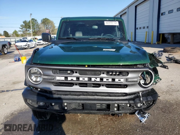 2024 Ford Bronco Big Bend with VIN 1FMDE7BH2RLA77300, listed as a Copart auction lot 48970715 with 9,775 mi miles and Salvage Title. Bid and sale history available at DreamBid. Image 5.