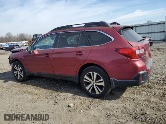 2018 Subaru Outback Limited with VIN 4S4BSANCXJ3212802, listed as a Copart auction lot 46218775 with 141,144 mi miles and Salvage Title. Bid and sale history available at DreamBid. Image 2.