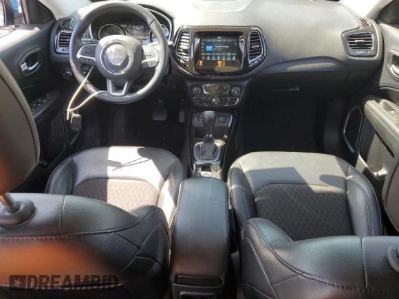 2020 Jeep Compass Latitude with VIN 3C4NJCBB4LT229808, listed as a Copart auction lot 55674375 with 48,892 mi miles and Salvage title. Bid and sale history available at DreamBid. Image 8.