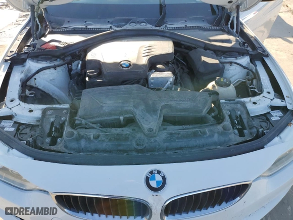 2015 BMW 4 Series 428i with VIN WBA3N7C55FK224048, listed as a Copart auction lot 43494415 with 39,934 mi miles and Salvage Title. Bid and sale history available at carsss.com. Image 12.