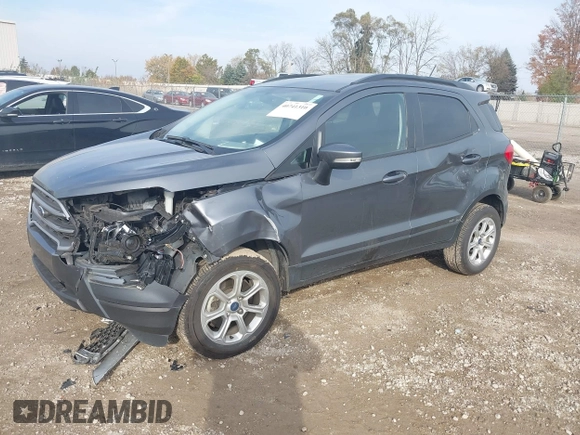 2020 Ford EcoSport SE with VIN MAJ6S3GL1LC344306, listed as a IAAI auction lot 40741310 with 78,937 mi miles and . Bid and sale history available at DreamBid. Image 2.
