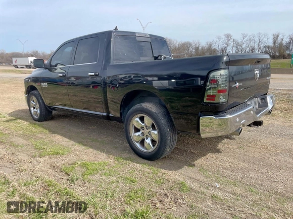 2017 Ram 1500 Big Horn with VIN 1C6RR7LM0HS880600, listed as a Copart auction lot 48344575 with 122,270 mi miles and Clean Title. Bid and sale history available at carsss.com. Image 3.
