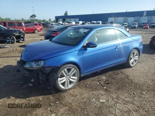 2012 Volkswagen Eos Executive with VIN WVWFW7AH6CV013056, listed as a Copart auction lot 61906045 with 115,373 mi miles and Clean title. Bid and sale history available at DreamBid. Image 1.