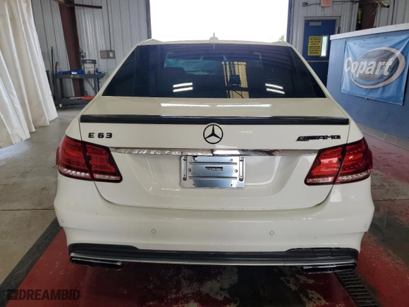 2014 Mercedes-Benz E-Class E 63 AMG S-Model with VIN WDDHF7GBXEA924082, listed as a Copart auction lot 56497264 with 67,542 mi miles and Salvage Title. Bid and sale history available at carsss.com. Image 6.