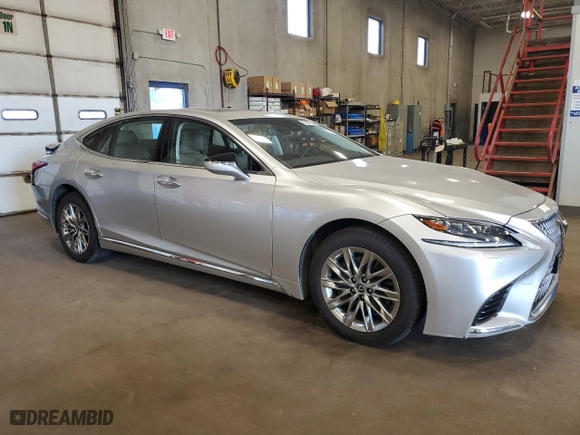 2019 Lexus LS with VIN JTHC51FF8K5005502, listed as a Copart auction lot 73387034 with 84,224 mi miles and Salvage Title. Bid and sale history available at carsss.com. Image 4.