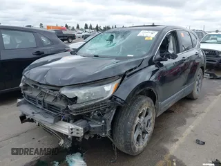 2019 Honda CR-V EX-L with VIN 5J6RW1H86KA005197, listed as a IAAI auction lot 41802369 with 100,807 mi miles. Bid and sale history available at carsss.com. Image 2.