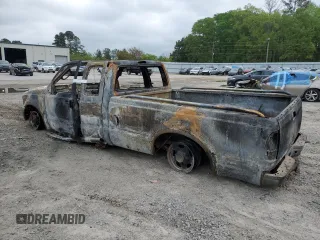 2004 Ford F-250 XL with VIN 1FTNX20L14EB87121, listed as a Copart auction lot 51790405 with Not provided miles and Salvage title. Bid and sale history available at DreamBid. Image 2.