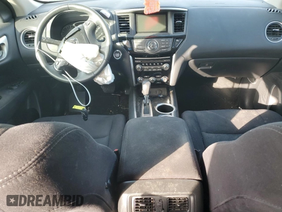 2016 Nissan Pathfinder SV with VIN 5N1AR2MN6GC645865, listed as a Copart auction lot 49036805 with 120,170 mi miles and Salvage Title. Bid and sale history available at carsss.com. Image 8.