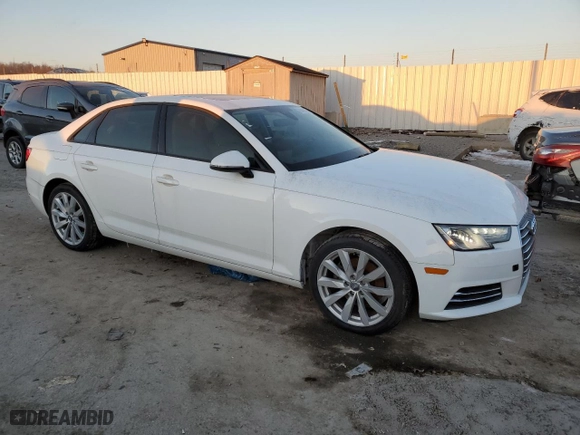2017 Audi A4 ultra Premium with VIN WAUGMAF42HN066077, listed as a Copart auction lot 88460095 with 32,487 mi miles and Salvage Title. Bid and sale history available at carsss.com. Image 4.