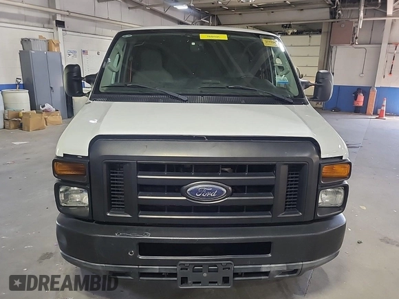 2010 Ford Econoline Cargo Commercial with VIN 1FTNE1EW4ADA91052, listed as a IAAI auction lot 42607935 with 163,519 mi miles and . Bid and sale history available at DreamBid. Image 4.