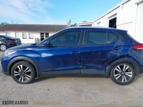 2019 Nissan Kicks SV with VIN 3N1CP5CUXKL482280, listed as a IAAI auction lot 41280784 with 78,377 mi miles. Bid and sale history available at carsss.com. Image 14.