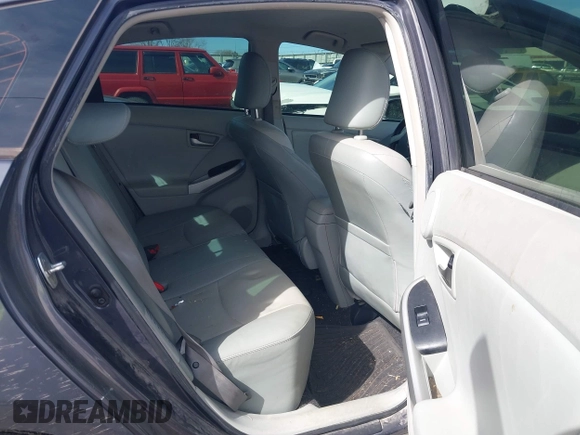 2013 Toyota Prius One with VIN JTDKN3DU2D5617160, listed as a IAAI auction lot 41582656 with 284,205 mi miles and . Bid and sale history available at DreamBid. Image 8.