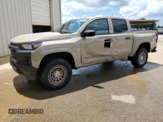 2024 Chevrolet Colorado 2WD Work Truck z VIN 1GCGSBEC0R1145330, wystawiony jako Copart lot #60115145 z przebiegiem 10 931 mil mil oraz Czysty tytuł • Clean title. Historia ofert i sprzedaży dostępna na DreamBid. Obrazek 1.