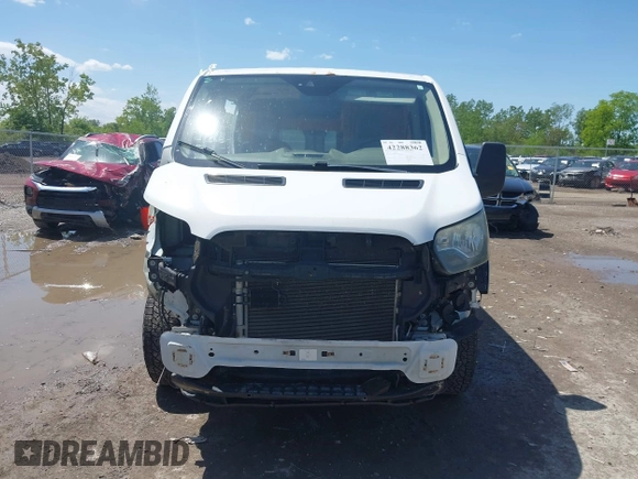 2016 Ford Transit Cargo with VIN 1FTYR2ZM5GKA32015, listed as a IAAI auction lot 42288362 with 227,261 mi miles and . Bid and sale history available at DreamBid. Image 13.