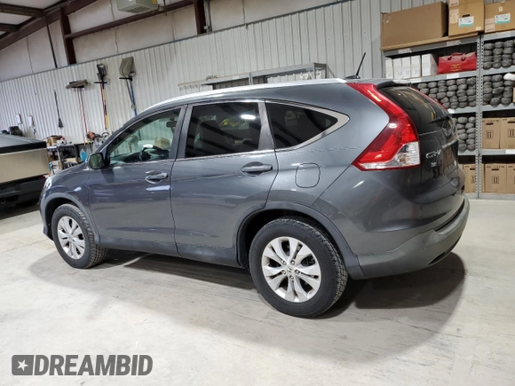 2013 Honda CR-V EX-L z VIN 2HKRM4H72DH628073, wystawiony jako Copart lot #57082375 z przebiegiem 157 511 mil mil oraz Czysty tytuł • Clean title. Historia ofert i sprzedaży dostępna na DreamBid. Obrazek 2.