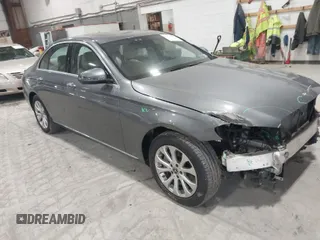 2017 Mercedes-Benz E-Class E 300 Luxury with VIN WDDZF4KB2HA241243, listed as a IAAI auction lot 41675898 with 64,789 mi miles. Bid and sale history available at carsss.com. Image 1.