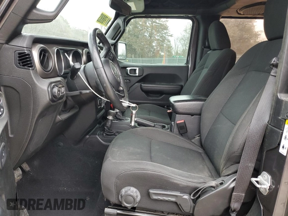 2018 Jeep Wrangler Sport S с VIN 1C4GJXAG7JW168958, выставлен на аукционе Copart как лот 41686755 с пробегом 63 247 миль миль и Списание • Salvage title. История ставок и продаж доступна на DreamBid. Изображение 7.