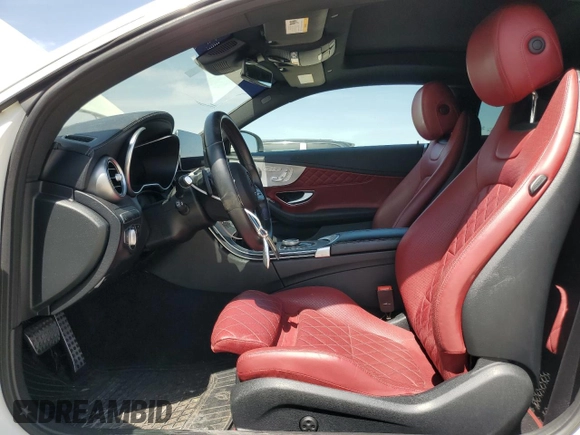 2019 Mercedes-Benz C 300 with VIN WDDWJ8DB4KF860572, listed as a Copart auction lot 47736605 with 38,051 mi miles and Salvage title. Bid and sale history available at DreamBid. Image 7.